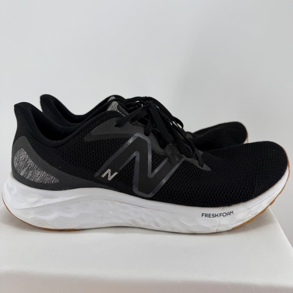 New Balance Fresh Foam Arishi v4 Black Running Shoes Mens 12 MARISEK4